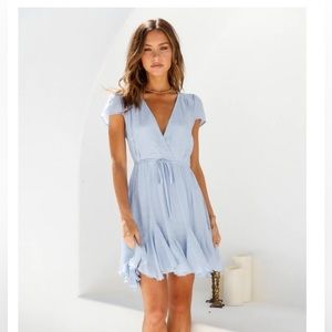 Hello Molly London Calling Dress in Blue